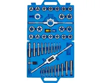 BGS Závitníky a očka sada 1/4" - 1", sada 45 dílů, wolfram (3)
