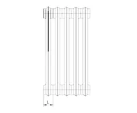 Litinový radiátor Kalor 500 / 110 -  19 článek (1)