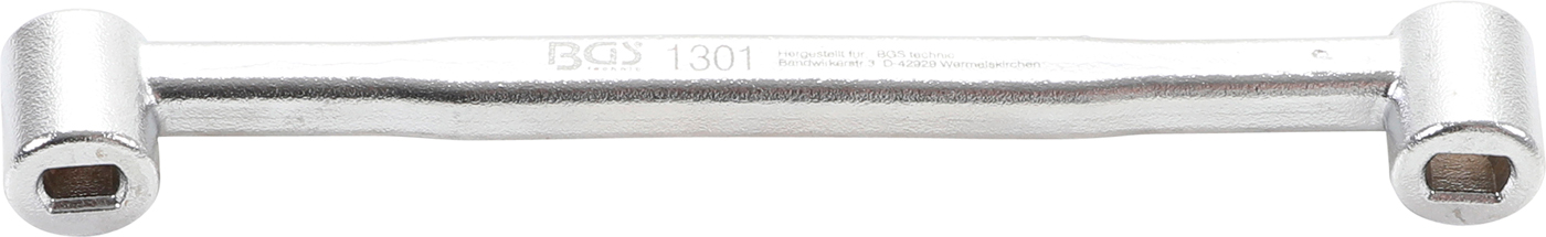 Bgs klíč pro povolení tlumičů s oválnými hlavicemi, 5x8 a 6x9 mm