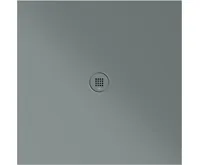 GSI Keramická sprchová vanička, čtverec 100x100x2cm, agave mat