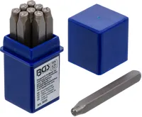 BGS Razicí matrice, čísla, 3 mm BGS Razicí matrice, čísla, 3 mm