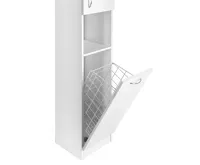 AQUALINE SIMPLEX ECO vysoká skříňka s košem 30x180x30cm (4)