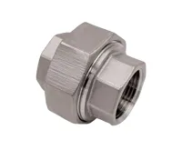 Nerez šroubení přímé 330 - DN 32 - 5/4" F/ F těsnění kónus