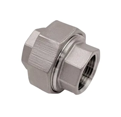 Nerez šroubení přímé 330 - DN 40 - 6/4" F/ F těsnění kónus - AISI 316