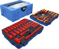 BGS Sada VDE kleští / šroubováků a nástrčných klíčů , BGS systainer® , 36dílná  - BGS 70230 (1)