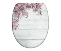 Schütte WC sedátko FLOWERS&amp;WOOD | Duroplast, Soft Close