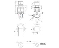 SAPHO INFINITI dvouprvková páková baterie na okraj vany, chrom (6)