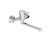 JIKA LYRA SMART Umyvadlová nástěnná baterie s raménkem 210 mm, Chrom