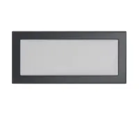 HS Flamingo Krbová mřížka17x37 BASIC grafitová