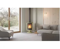 HS Flamingo Krbová kamna MASTERFLAMME ® Piccolo II, olivová (12)