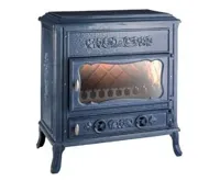 HS Flamingo Invicta VENDOME modrá-smalt 6178-12 Krbová kamna