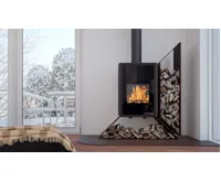 HS Flamingo Krbová kamna FLAMINGO DELUXE ® KAMPA pravá, hnědá - sametová (18)