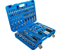 BGS Gola sada, hřídelový profil, 6,3 mm (1/4") / 12,5 mm (1/2"), 150dílná (1)