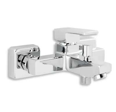 NOVASERVIS Vanová baterie bez příslušenství 150 mm Titania CUBE chrom - 98820/1,0