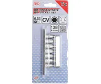 BGS Hlavice zástrčné 1/4" imbus M4-M12, sada 6 dílů (1)