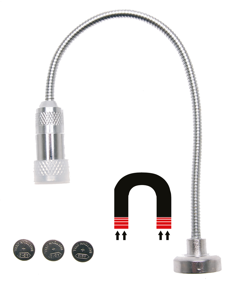 Bgs lampa led s magnetem, flexibilní