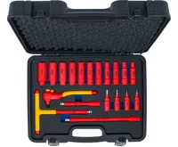 BGS Sada nástrčných klíčů a hlavic VDE, 10 mm (3/8"), 19dílná - BGS 7137 (3)