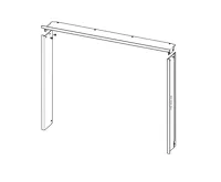 ROMOTOP Rámek H3LE RAM11 krycí ROMOTOP Rámek H3LE RAM11 krycí