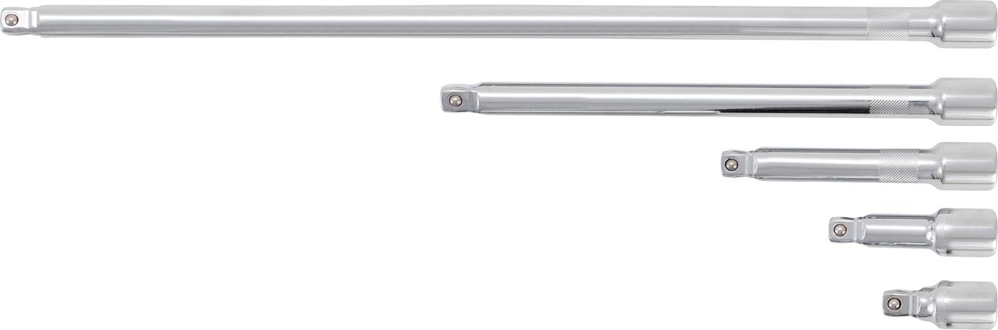 Bgs prodloužení 1/2", délka 50, 75, 125, 250, 450 mm, sada 5 dílů