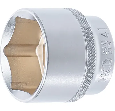BGS Nástrčná hlavice šestihranná, 12,5 mm (1/2"), 41 mm