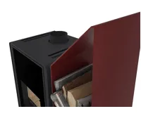 HS Flamingo Krbová kamna FLAMINGO DELUXE ® KAMPA pravá, červená (19)