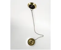 POLYSAN CHARLESTON volně stojící vana 188x83x69cm, nohy bronz, černá/bílá (6)