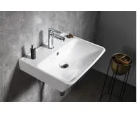 BRUCKNER NEON keramické umyvadlo 50x41,5cm, bílá (4)