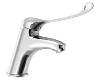 AQUALINE KASIOPEA stojánková umyvadlová baterie, lékařská páka, chrom