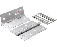 BGS Sada závěsů, nerezová ocel, 100 x 40 mm, 2dílná BGS Sada závěsů, nerezová ocel, 100 x 40 mm, 2dílná