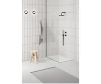 GSI Keramická sprchová vanička, obdélník 100x70x2cm, bílá mat (2)