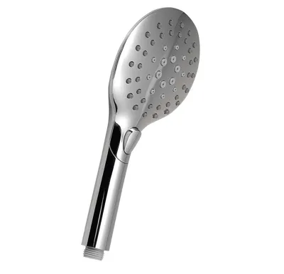 SAPHO Ruční masážní sprcha s tlačítkem, 6 režimů sprchování, průměr 120mm, ABS/chrom