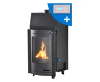 HS Flamingo Krbová vložka AQUAFLAM ® PANORAMA 12 s výměníkem a automatickou regulací hoření