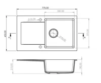 Granisil Fabero 770.0 Black metallic (3)