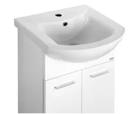 AQUALINE ZOJA umyvadlová skříňka 41,5x74x25,3cm, bílá (3)