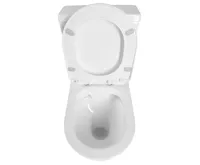 AQUALINE JALTA WC kombi, Rimless, spodní/zadní odpad, bílá (4)