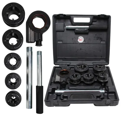 BGS Závitnice na trubkové závity 3/8"-1.1/4", sada 7 dílů
