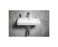 BRUCKNER NEON keramické umyvadlo 50x41,5cm, bílá (1)