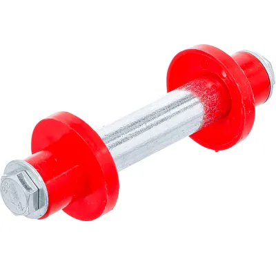 BGS Sada os pro kolo ke kolečku | 128 mm | O 20 mm | se 2 distančními objímkami - BGS 81951