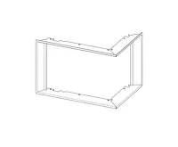 ROMOTOP Rámek HR2SG RAM04 krycí, polohluboký, univerzální ROMOTOP Rámek HR2SG RAM04 krycí, polohluboký, univerzální