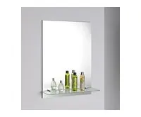 AQUALINE Zrcadlo s policí 60x80cm, včetně závěsů (1)