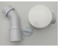 POLYSAN Sifon, průměr 50mm, DN50, krytka litý mramor, bílá (2)