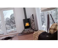 HS Flamingo Krbová kamna FLAMINGO DELUXE ® KAMPA pravá, černá (17)