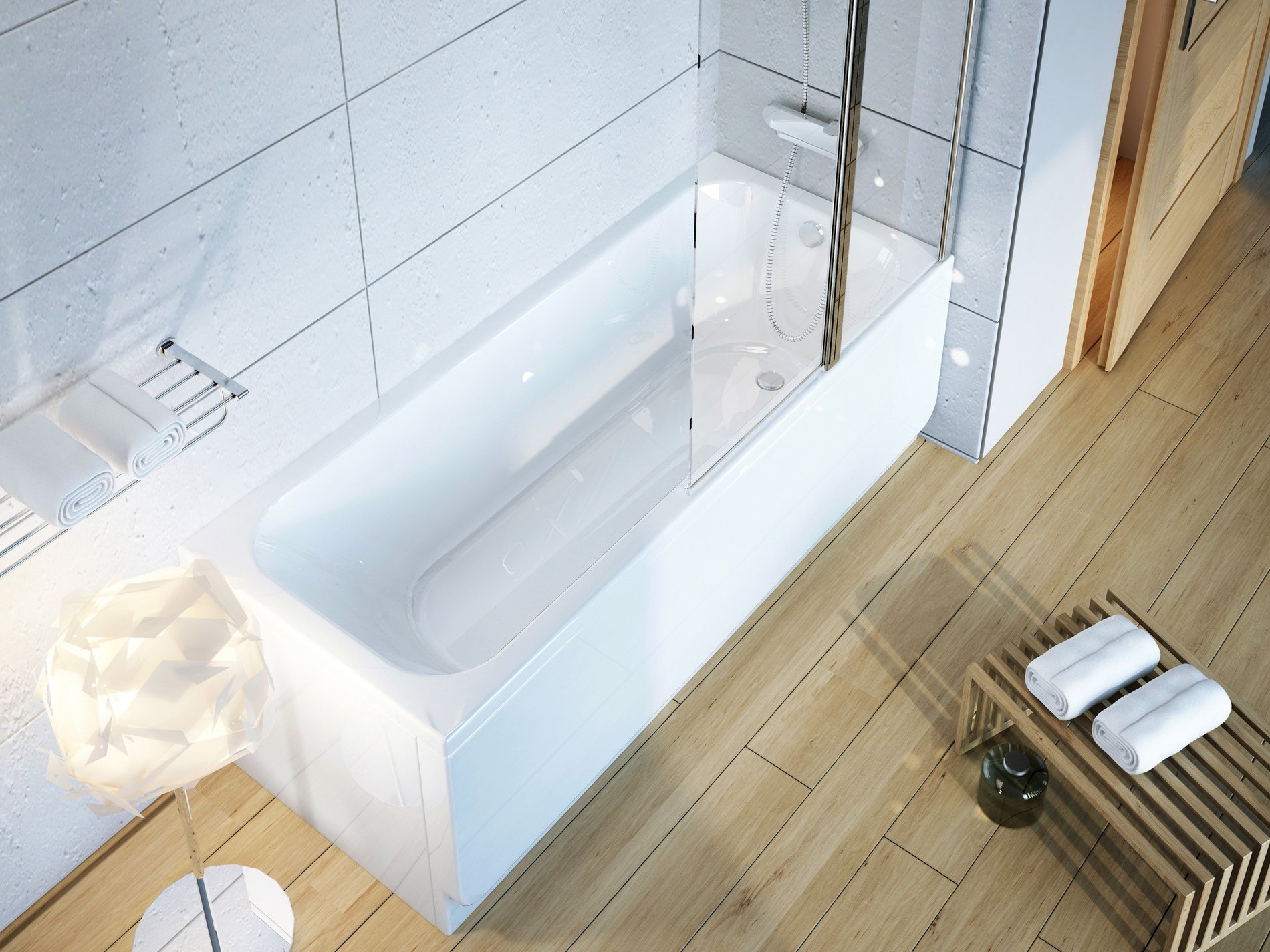 Ravak akrylátová vana chrome 150x70 snowwhite | akce doživotní záruka