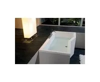 POLYSAN VERSYS L asymetrická vana 160x84x70x47cm, bílá (1)