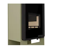 HS Flamingo Krbová kamna FLAMINGO DELUXE ® SINGA, olivová (22)