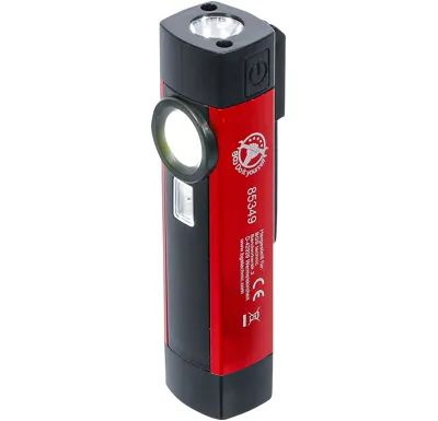 BGS Hliníková kapesní COB-LED / UV svítilna, 1 W