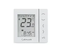 SALUS Týdenní programovatelný termostat 230V - bílý VS30W, Drátové (1)