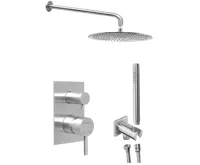 SAPHO MINIMAL podomítkový sprchový set s pákovou baterií, 2 výstupy, nerez mat SAPHO MINIMAL podomítkový sprchový set s pákovou baterií, 2 výstupy, nerez mat