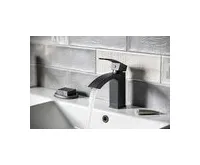 SAPHO GINKO 35 stojánková umyvadlová baterie, černá mat (1)