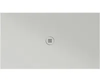 GSI Keramická sprchová vanička, obdélník 140x80x2cm, cenere mat GSI Keramická sprchová vanička, obdélník 140x80x2cm, cenere mat